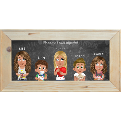 Ritratto di famiglia | Buona festa della nonna