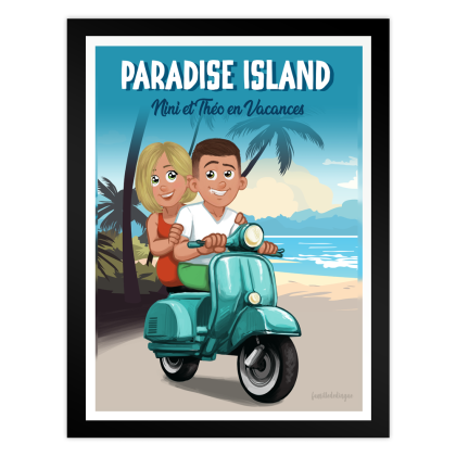 SHOP | Couple en Vespa