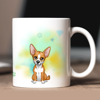 Tazza per cani | Chihuahua a pelo corto