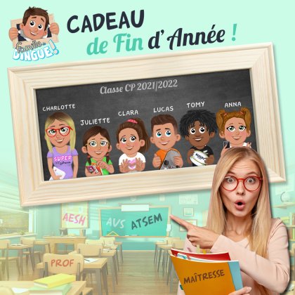 The end of the school year frame 1 character