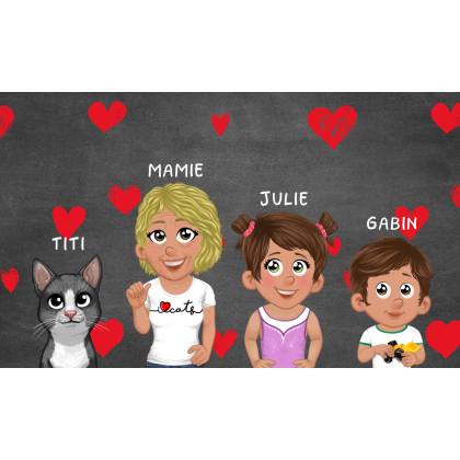 Toile Fête des Grands-Mères