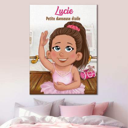 Toile personnalisée XXL Enfant Danse