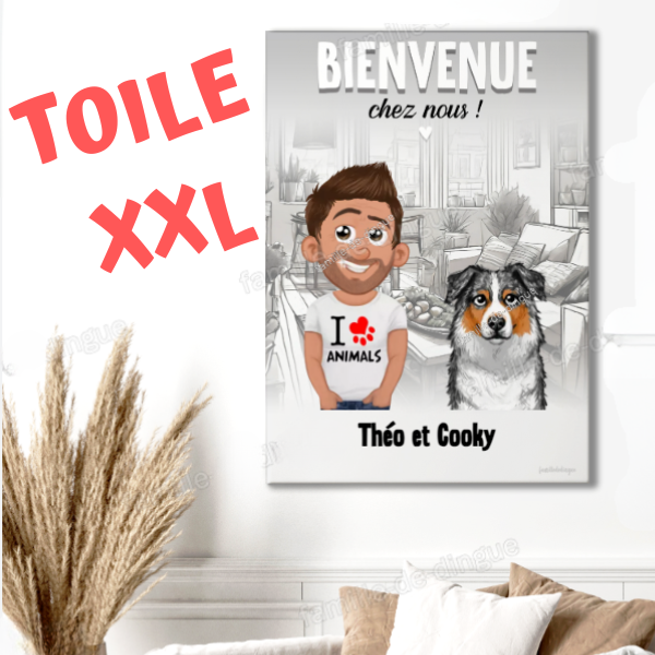 Toile personnalisée XXL