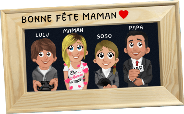 Idée cadeau original famille et couple